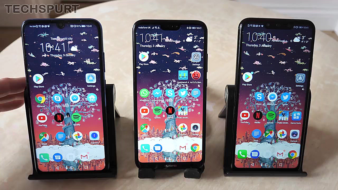 Honor 10 Lite vs Huawei P20 Li...