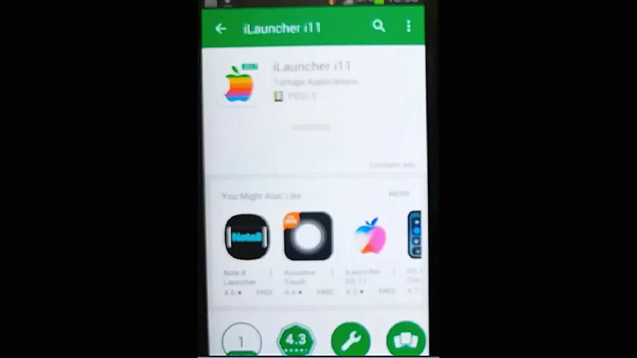 تبدیل منو اندروید به ایفون