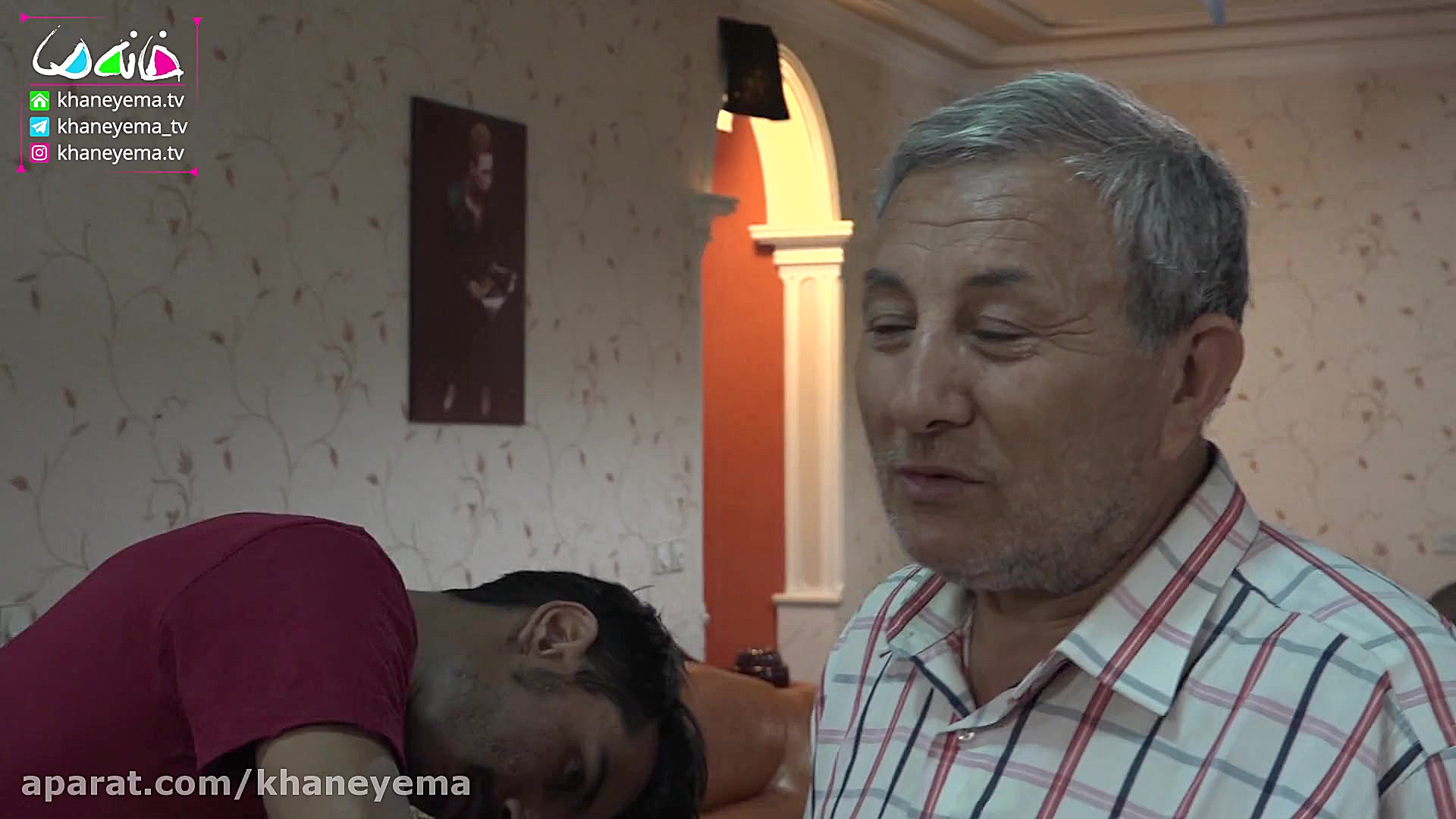 حاج خانوم خودش سبک نیست ولی دس...