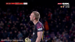 فول مچ نیمه دوم بازی بارسلونا...