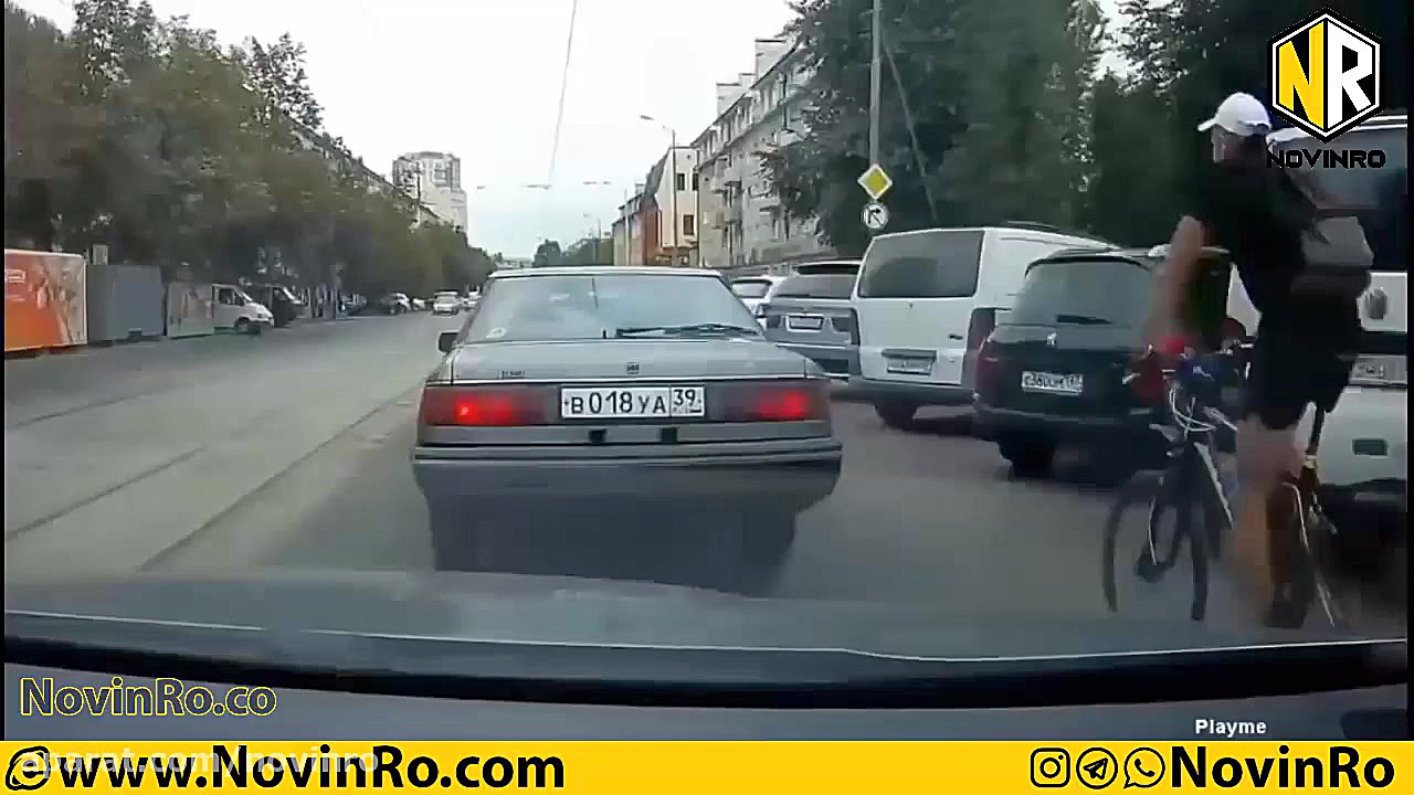 تصادف و برخورد شدید ماشین های...