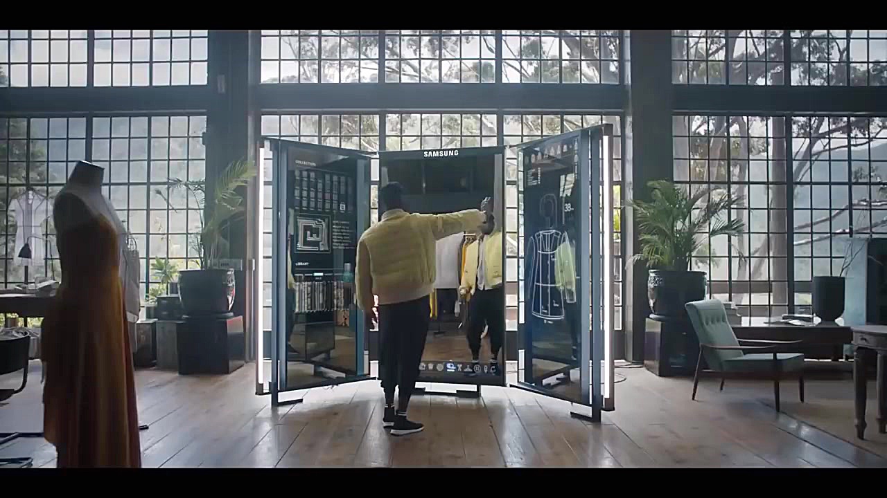 ویدیویی از گوشی تاشو سامسونگ م...