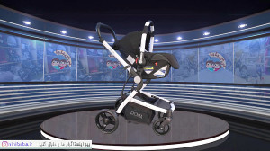چرخش 360 درجه کالسکه روما با س...