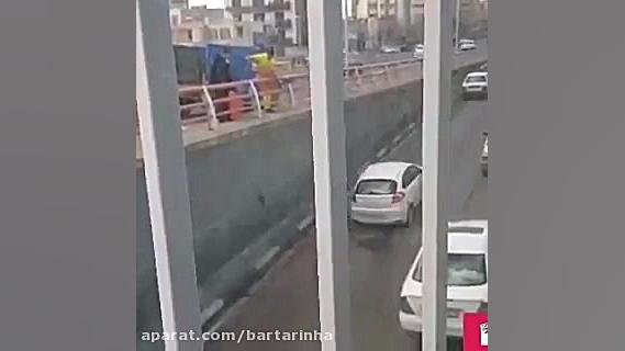 تکنولوژی جدید برای تعمیر چاله...