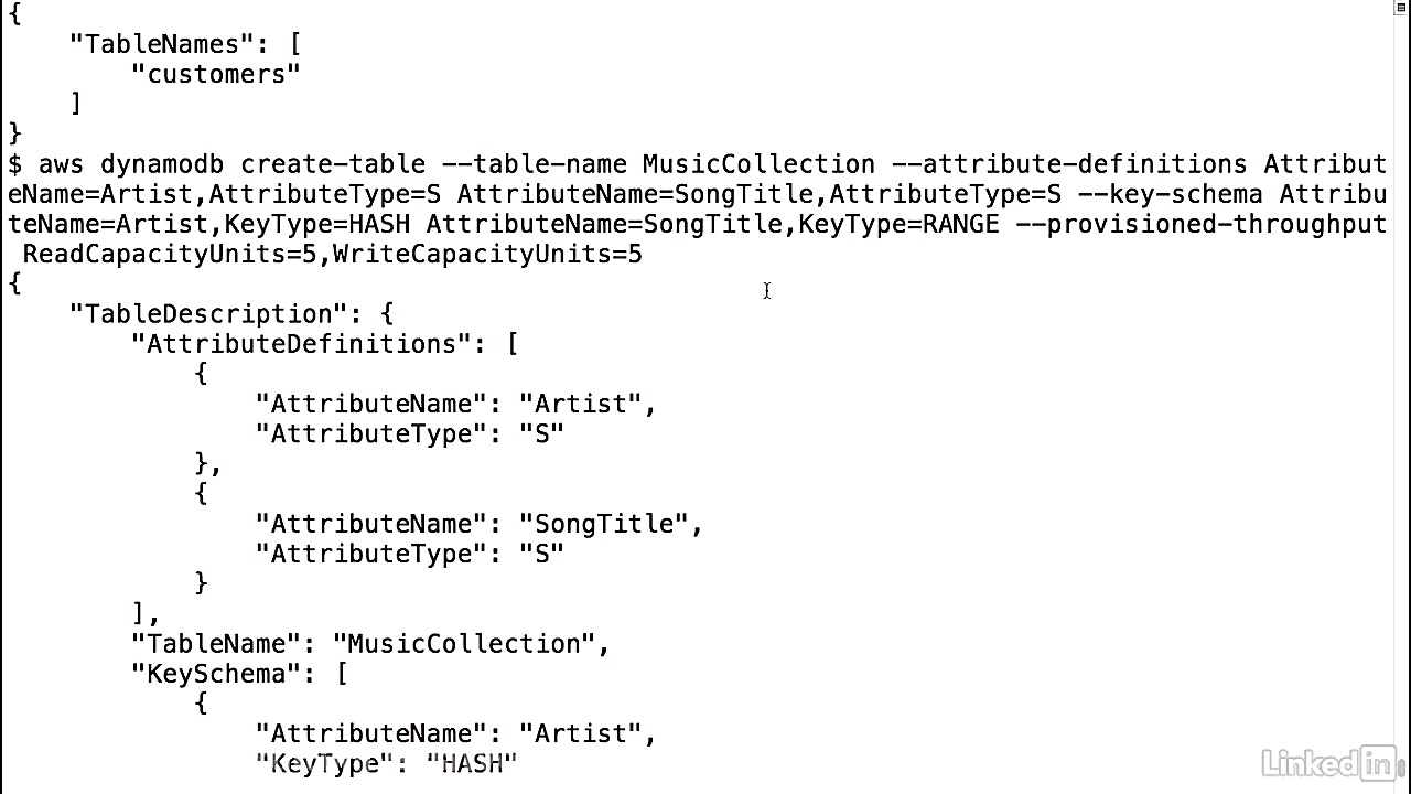 دانلود آموزش ﻿Amazon Web Services - Query DynamoDB با استفاده از AWS CLI...