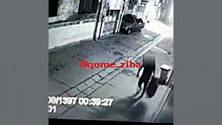 لحظه سرقت از یک مسافرخانه در ق...