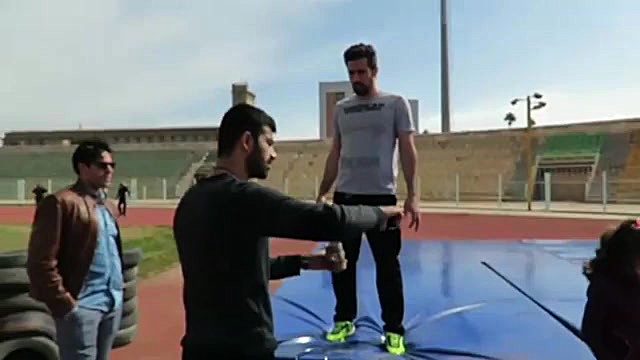 تجهیز استادیوم تختی به تشک پرش...