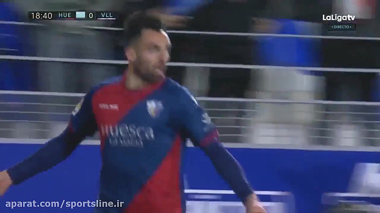 خلاصه بازی هوئسکا 4  0 رئال وا...