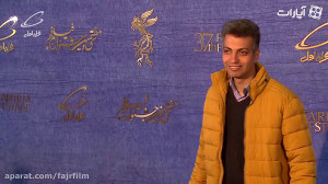 عادل فردوسی پور روی فرش قرمز ج...