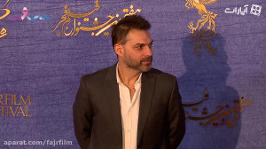 پیمان معادی روی فرش قرمز جشنوا...