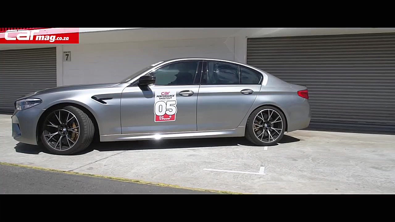 مسابقه درگ ب ام و M5 Competiti...