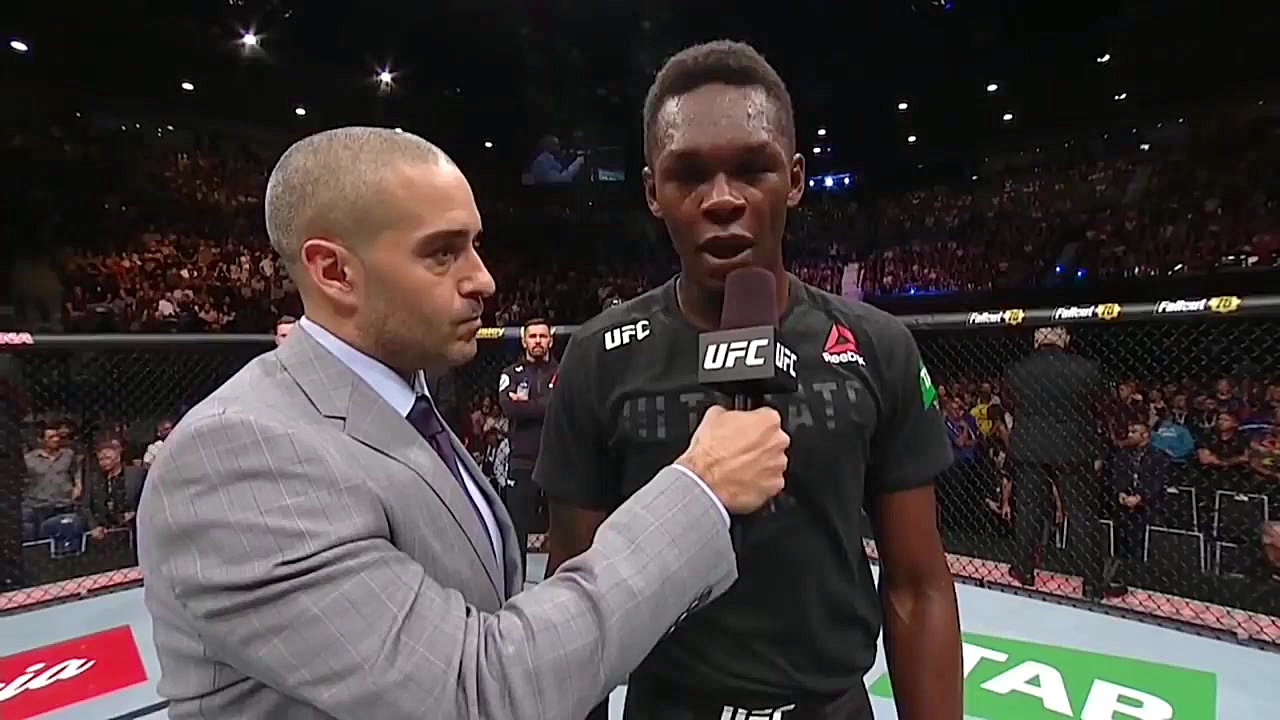 مصاحبه UFC 234: Israel Adesany...