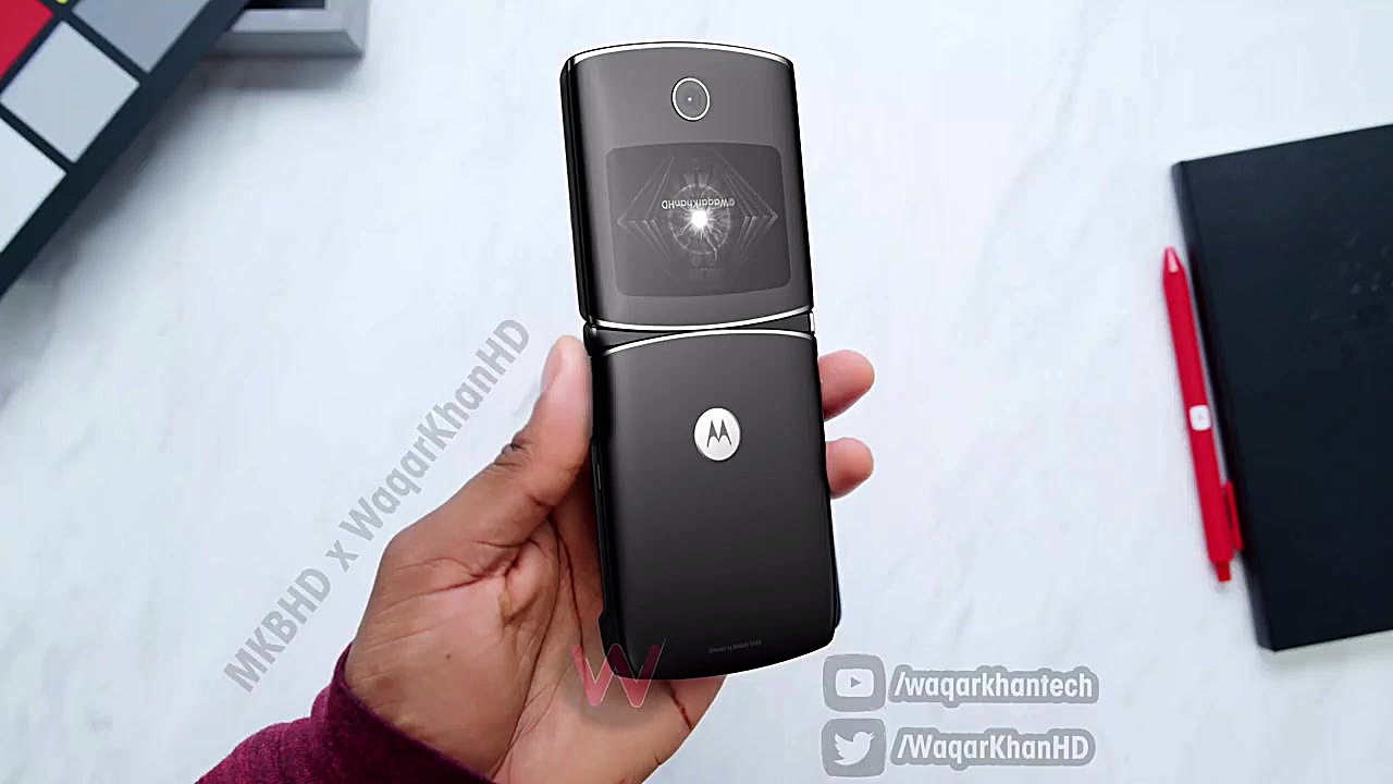 ویدیوی مفهومی از گوشی تاشو RAZ...