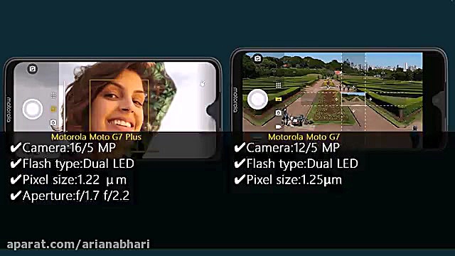 مقایسه موتورولا موتو جی 7 و جی...
