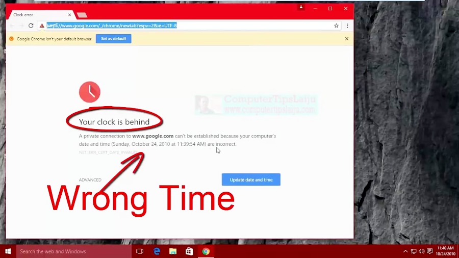 Your Clock Is Ahead / Your Clock Is Behind