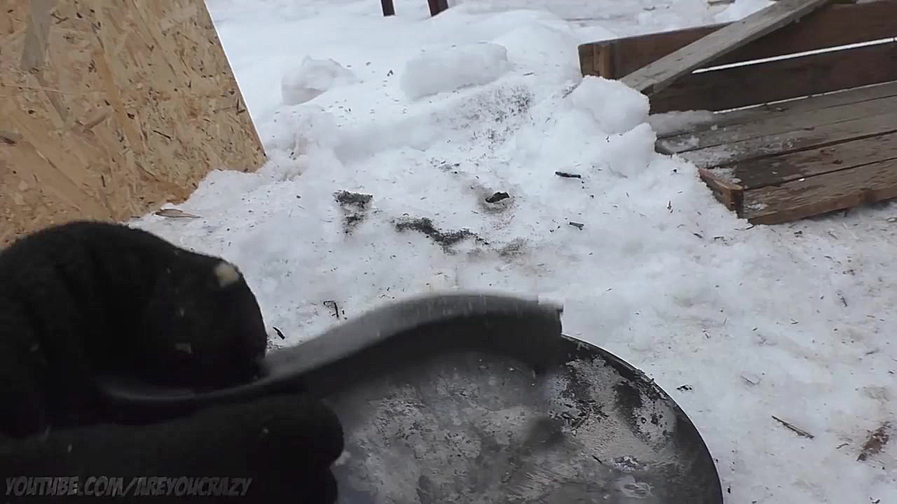 EXPERIMENT Glowing HOT PAN VS...