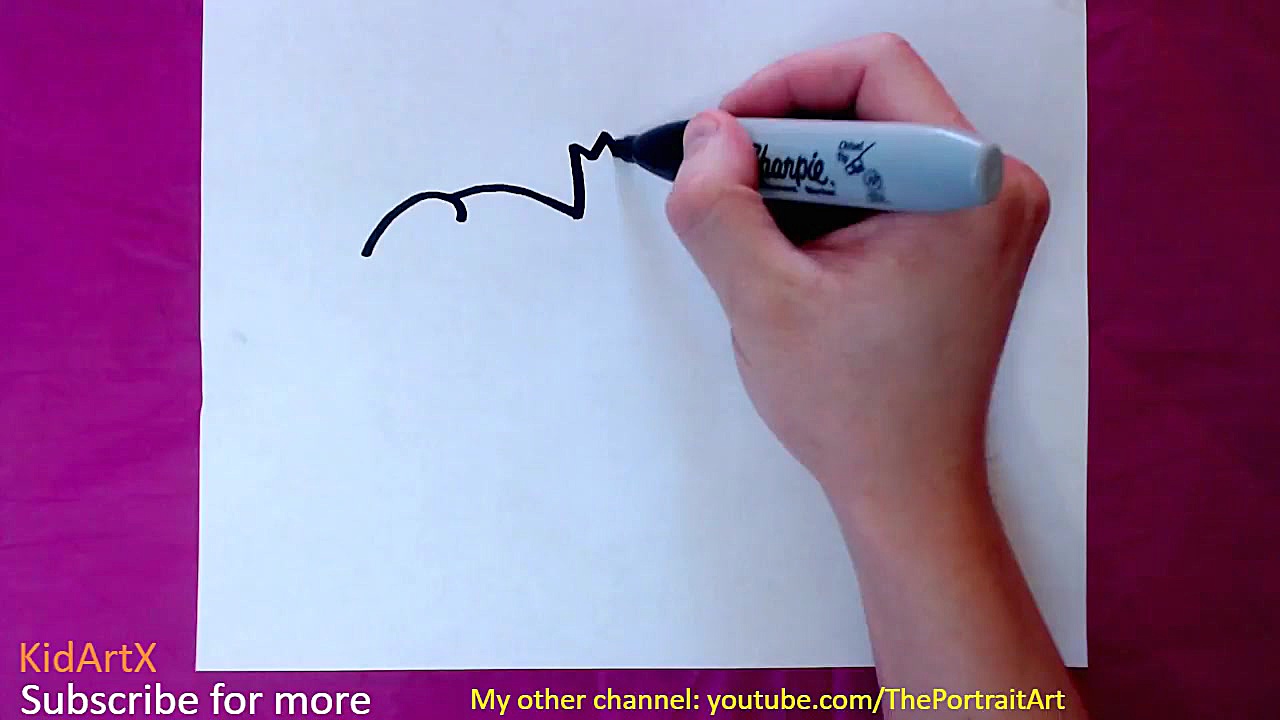 How to Draw Pig playing in Mud...