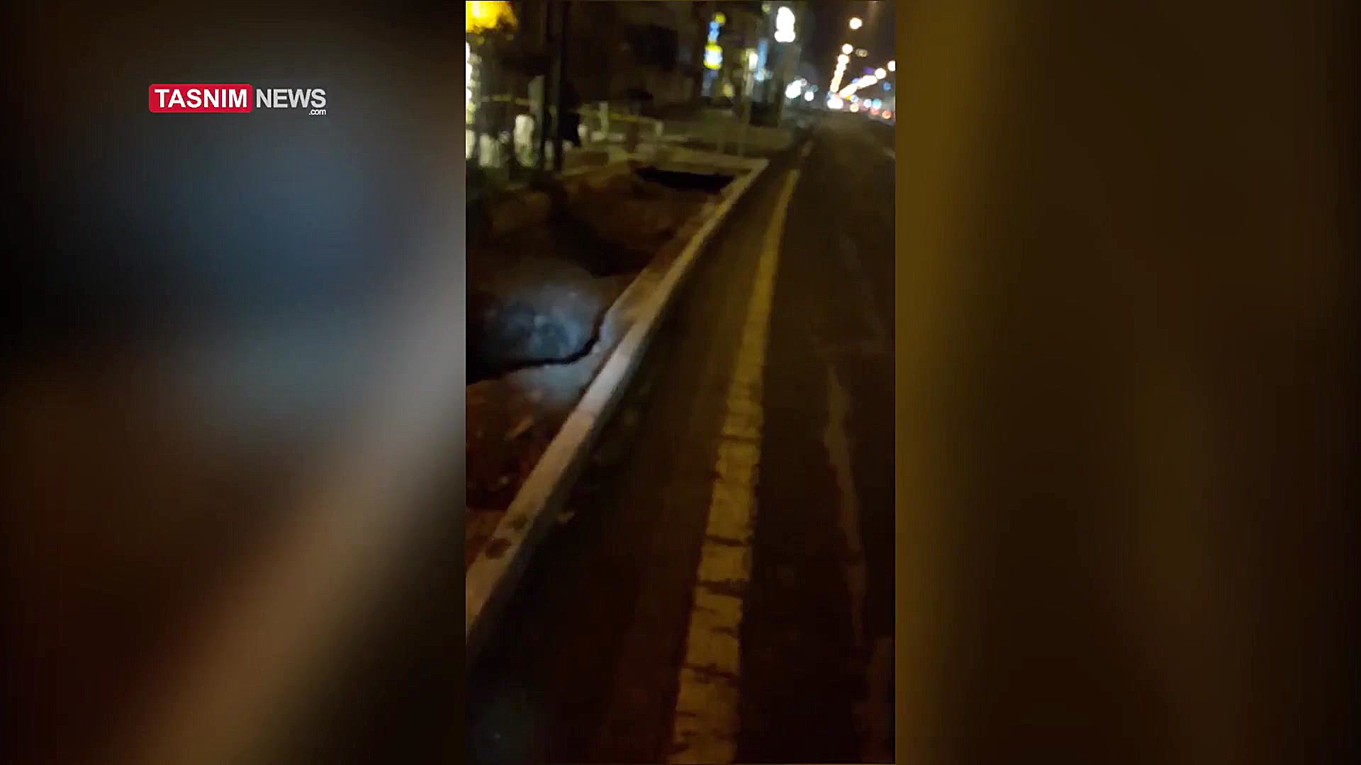 ناپدید شدن شبانه درختان خیابان...