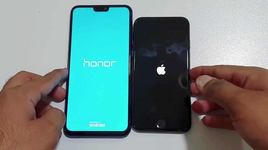 Honor 8x vs iphone 7
