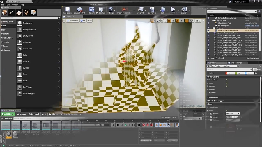 Unreal Engine 4 archviz patreon tutorial - From Cinema 4D to UE4 trailer