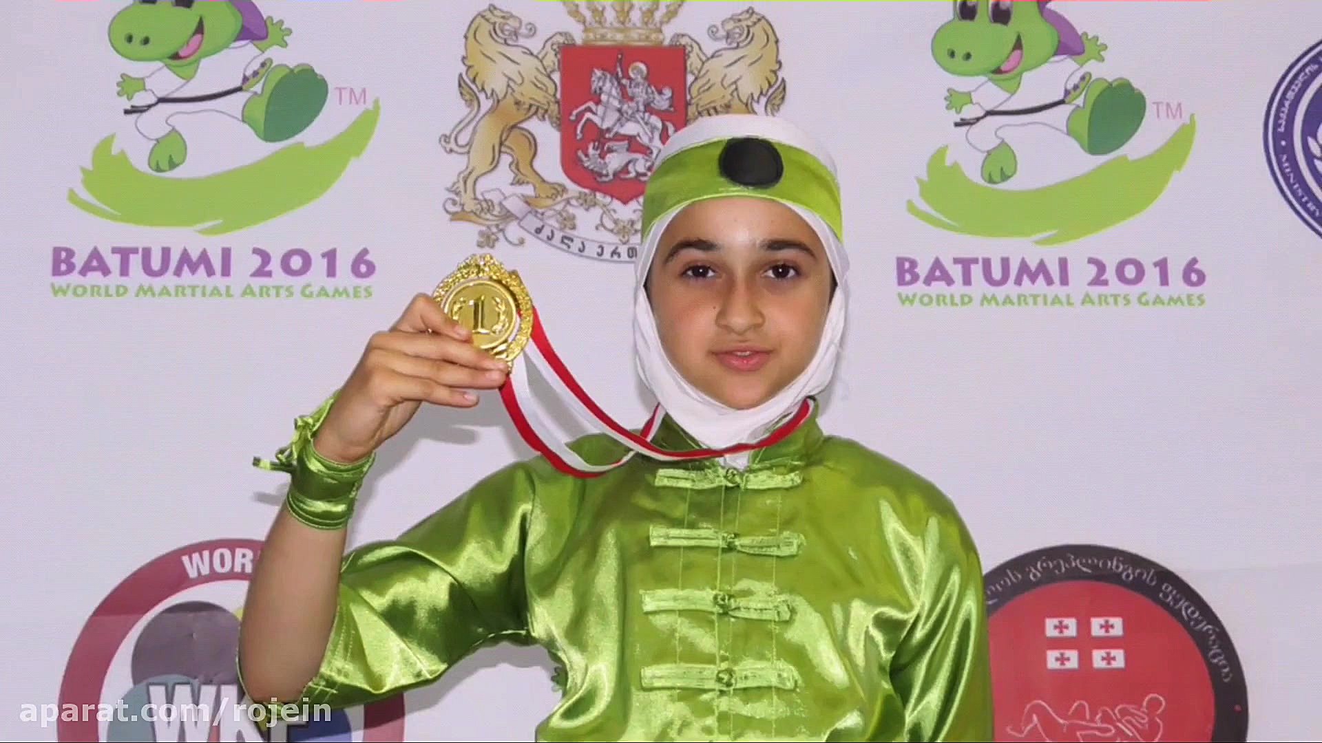 ویدیو دیده نشده از روژین عل کر...