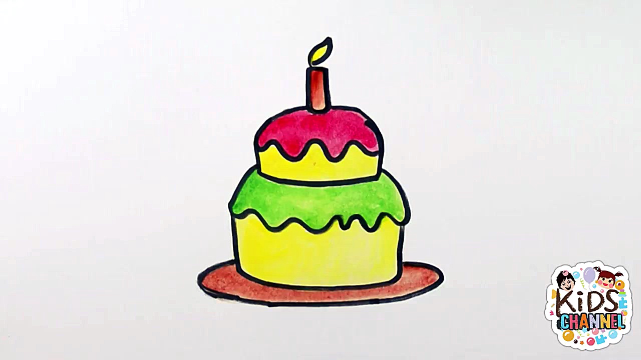 How to Draw Cake | How to Pain...