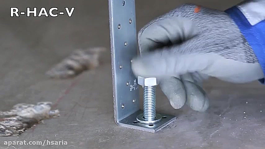 ویدیو نصب انکر شیمیایی R HAC V