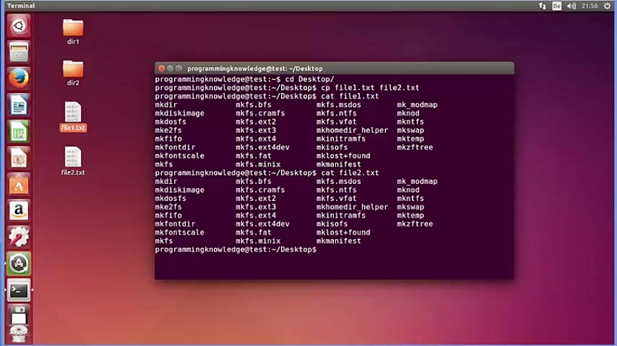 Linux Command Line Tutorial For Beginners 8 - cp command