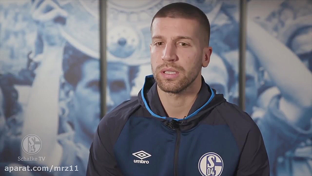 تمرینات تیم شالکه قبل از بازی...