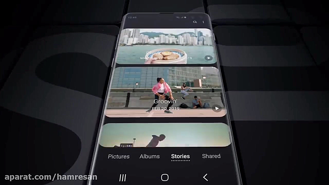 معرفی گوشی Galaxy S10