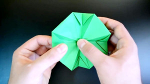 اوریگامی درخت کریسمس  آموزش سا...