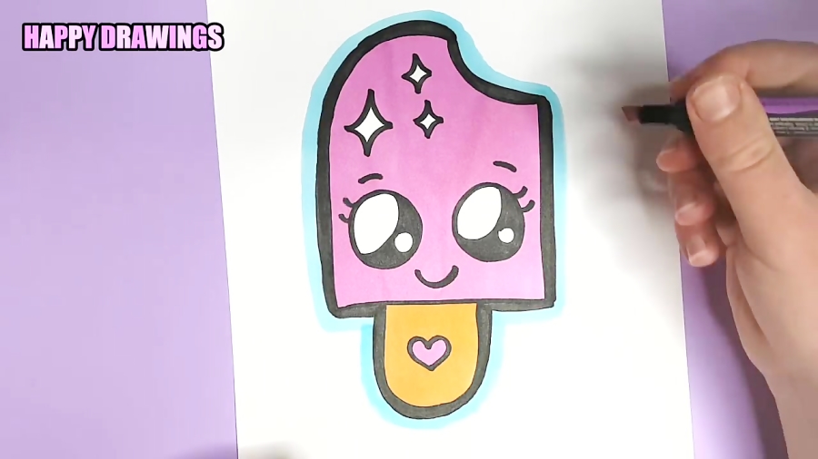 Easy Ice-Cream & Candy Drawings for Kids - Kids Art & Craft
