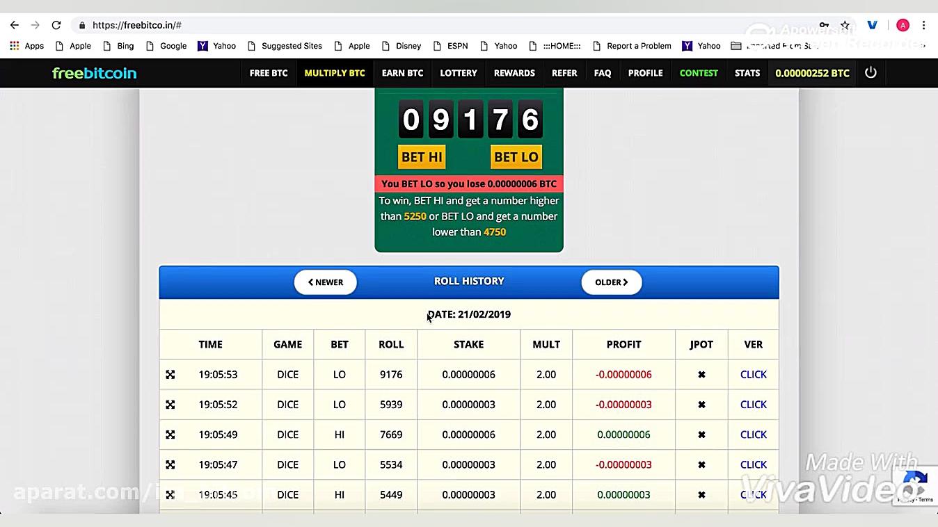جدید ترین اسكریپت بیتكوینی(fre...