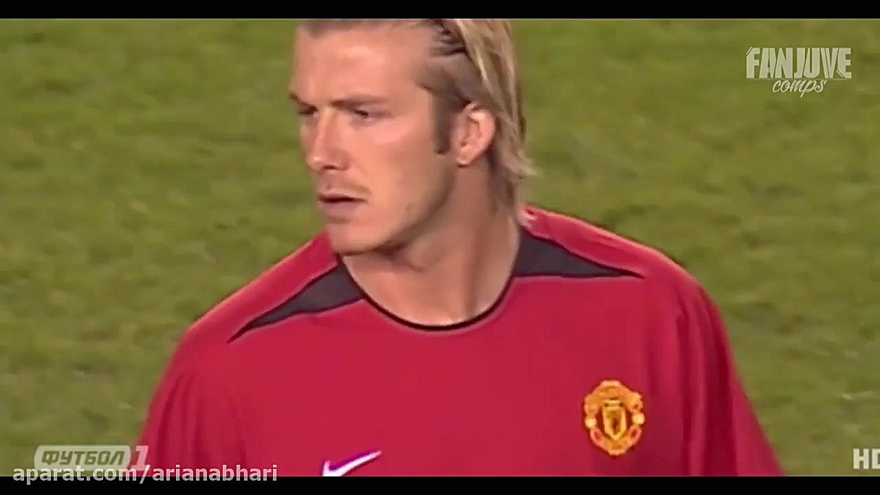 آخرین بازی دیوید بکهام در لباس...