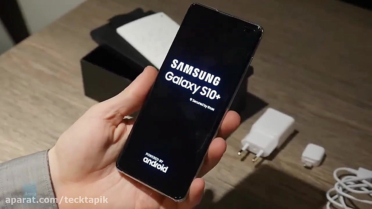 آنباکسینگ سامسونگ گلکسی S10