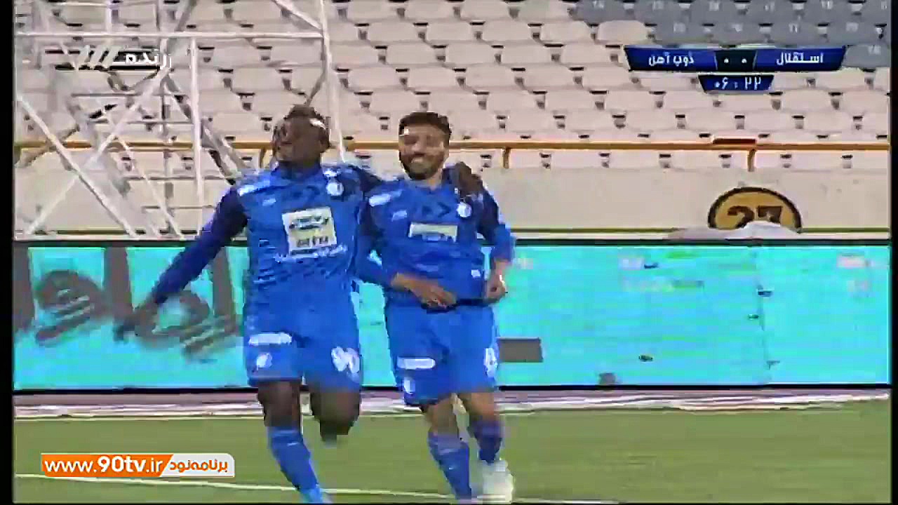 خلاصه لیگ برتر ایران: استقلال...