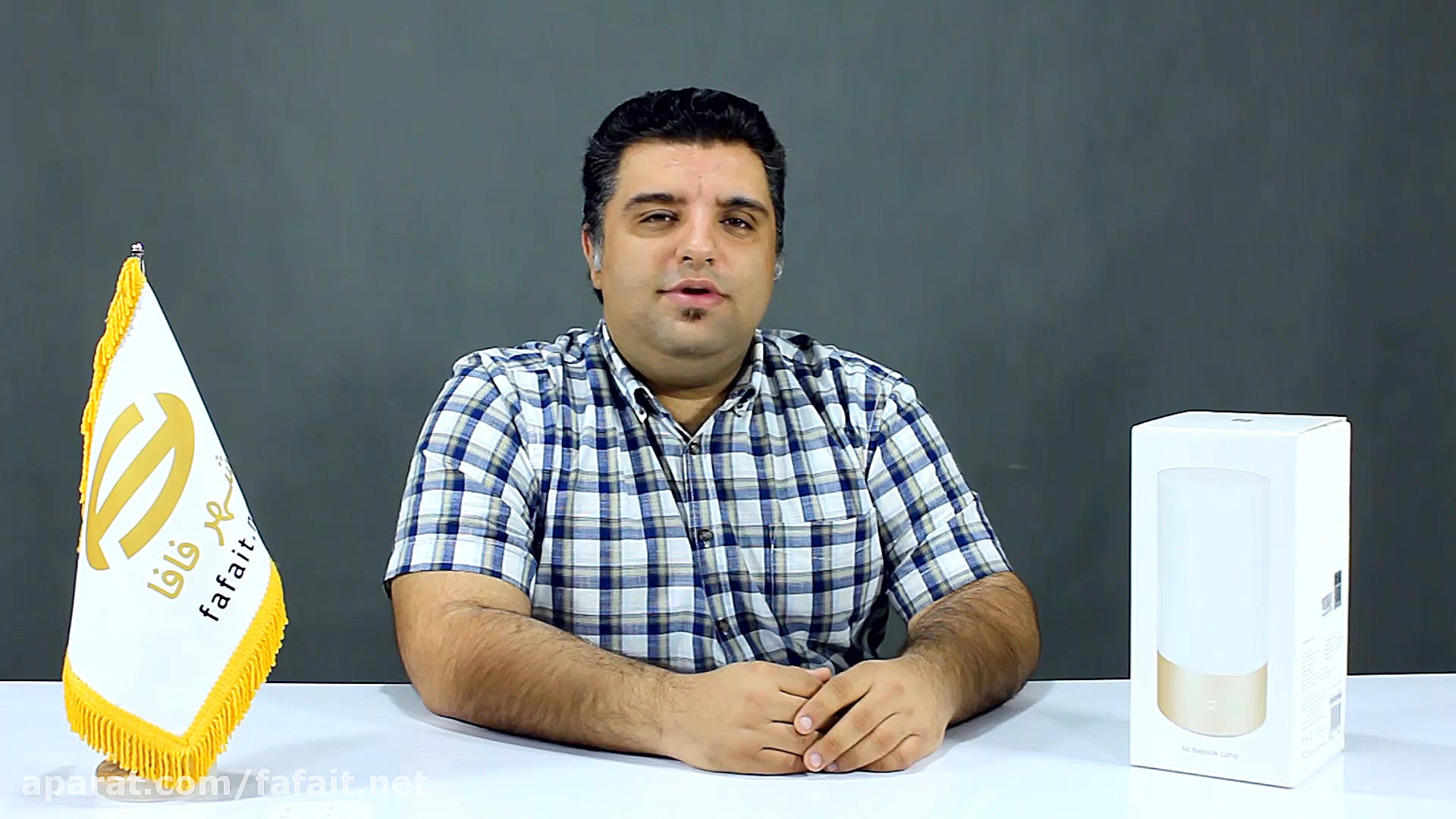 آنباکس چراغ خواب هوشمند شیائوم...