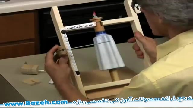 آموزش برش و کنده کاری روی شمع...