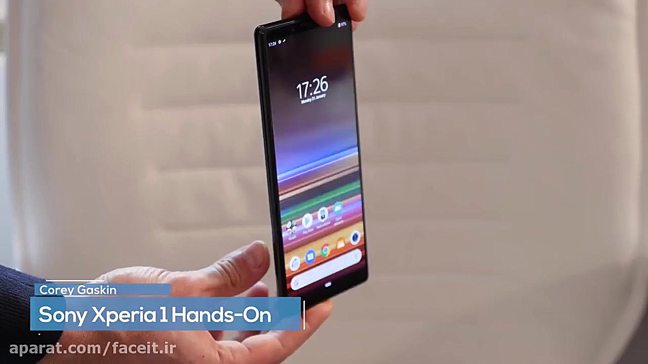 ویدیو سونی اکسپریا وان  نمایشگ...