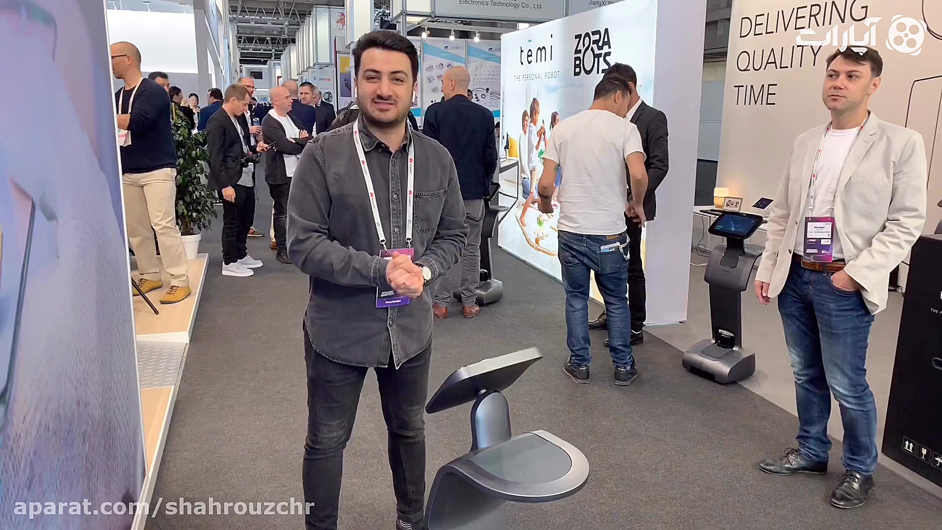 ویژه MWC2019: آشنایی با ربات د...