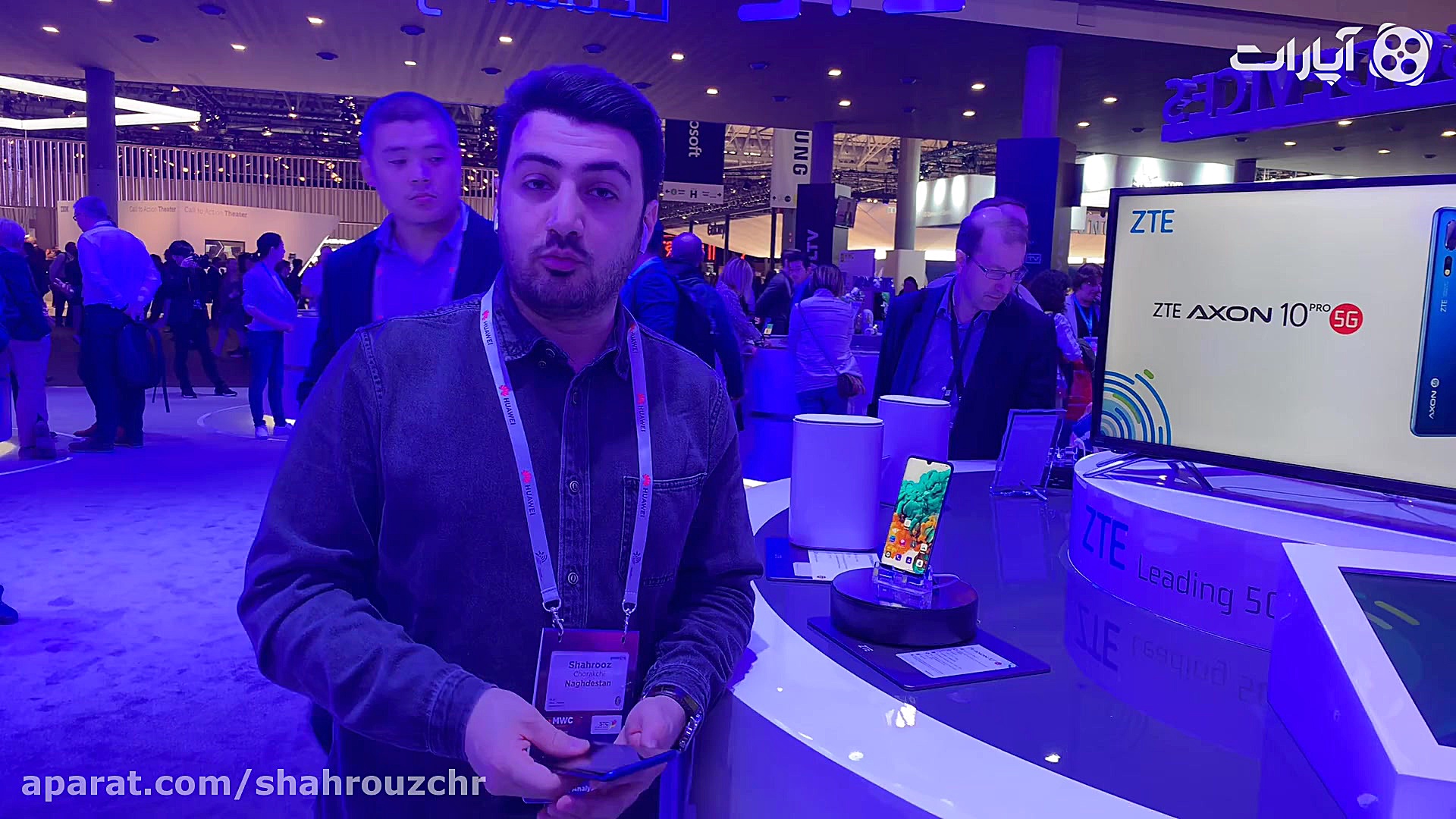 ویژه MWC2019: گزارش از گوشی 5G...