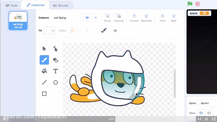 آموزش برنامه نویسی اسکرچ به کو...