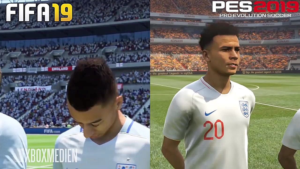 FIFA 19 vs PES 2019مقایسه دو ب...