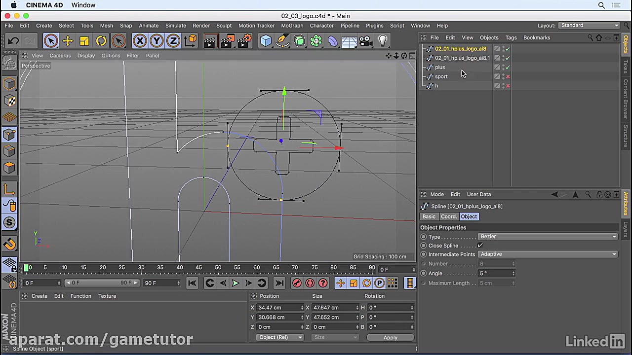 کورس ﻿Cinema 4D  تمیز کردن آثا...