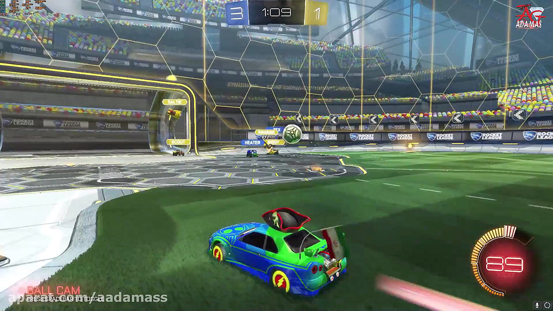 Rocket League گیم پلی ماشینی ع...