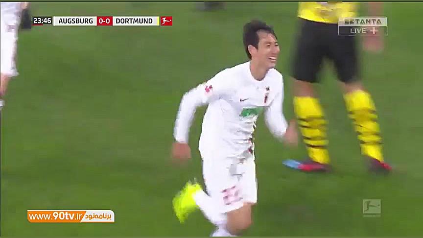 خلاصه بوندسلیگا: آگزبورگ 2 1 د...