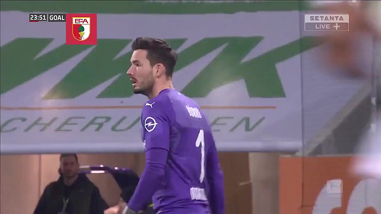 خلاصه بازی آگزبورگ 2  دورتموند...