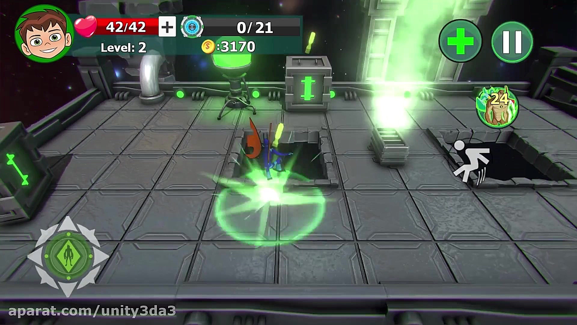 بازی بن تن مبارز (مراحل جدید ب...