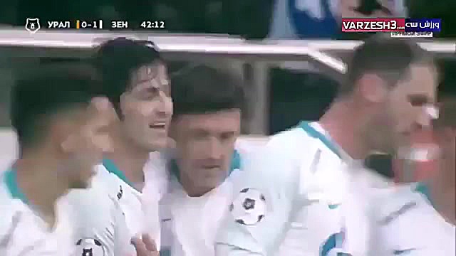 گل اول زنیت به اورال توسط سردا...