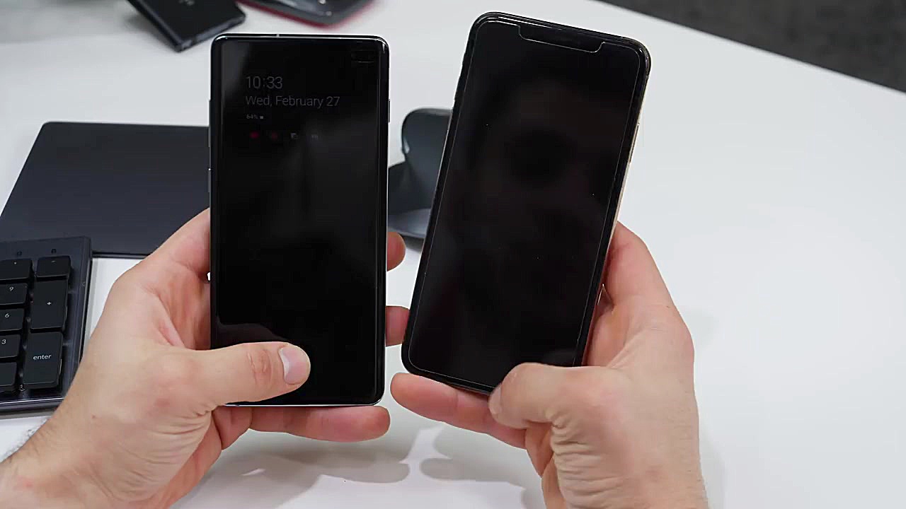 مقایسه سرعت آیفون Xs Max و سام...